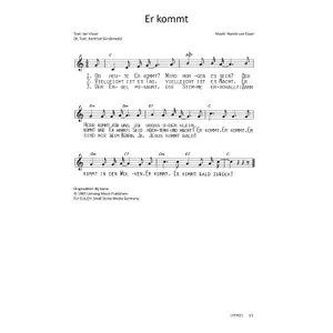 Produktbild des Artikels Er kommt (Noten - Download)