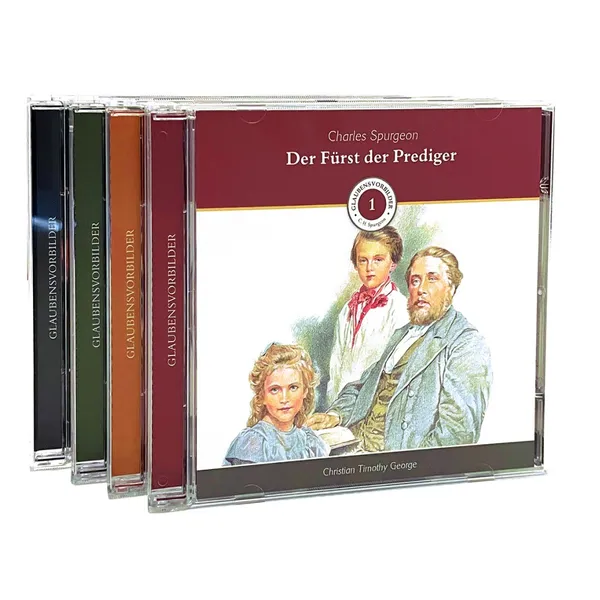 Produktbild des Artikels Glaubensvorbilder - Paket (Hörbuch/Hörspiel - MP3-CD)