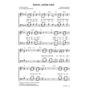Produktbild des Artikels Komm, erfülle mich (Noten - Download)