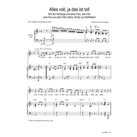 Produktbild des Artikels Alles voll, ja das ist toll (Noten - Download)