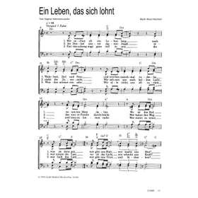 Produktbild des Artikels Ein Leben, das sich lohnt (Noten - Download)