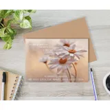 Stimmungsbild zu Faltkarte "Gottes Segen" - Blume