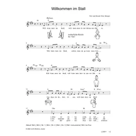 Produktbild des Artikels Willkommen im Stall (Noten - Download)