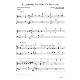 Produktbild des Artikels Blessed Be The Name Of The Lord (Noten - Download)