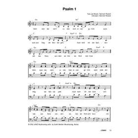 Produktbild des Artikels Psalm 1 (Noten - Download)