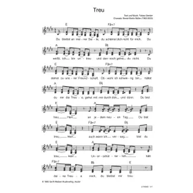 Produktbild des Artikels Treu (Noten - Download)