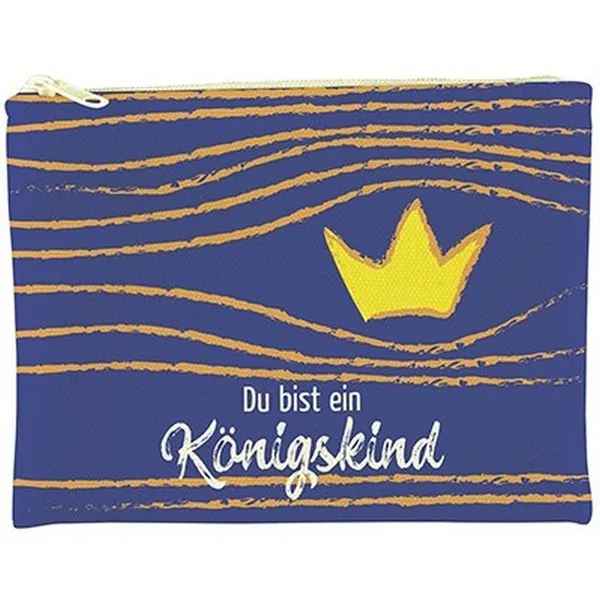 Produktbild des Artikels Kosmetiktasche: Du bist ein Königskind ()