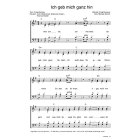 Produktbild des Artikels Ich geb mich ganz hin (Noten - Download)