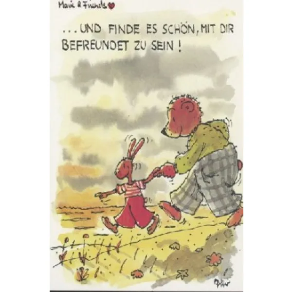 Produktbild des Artikels Und finde es schön, mit dir befreundet zu sein! (Schreibwaren)