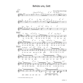Produktbild des Artikels Behüte uns, Gott (Noten - Download)