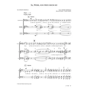 Produktbild des Artikels Ja, Herr, ich freu mich so (Noten - Download)