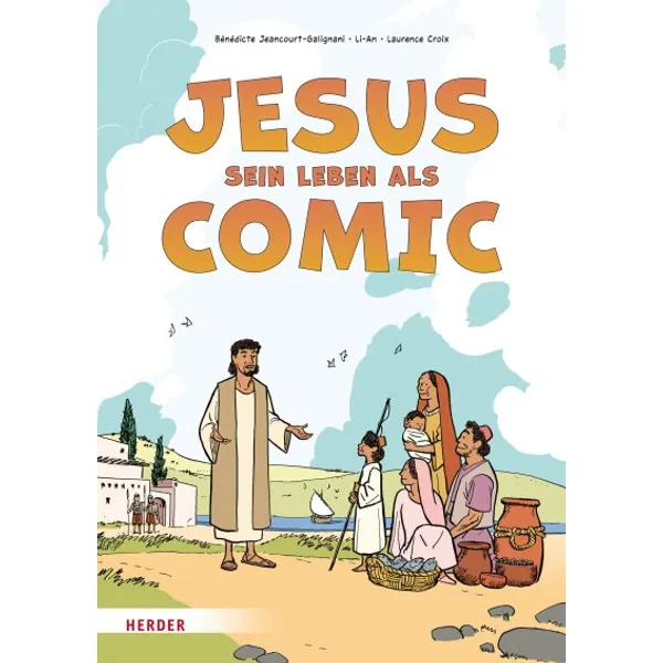 Produktbild des Artikels Jesus. Sein Leben als Comic (Buch - Gebunden (Flexcover))