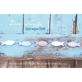 Produktbild des Artikels Faltkarte "Zur Taufe" (Schreibwaren)