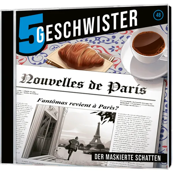 Produktbild des Artikels Der maskierte Schatten - Folge 48 (Hörbuch/Hörspiel - CD)