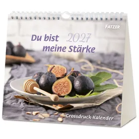 Produktbild des Artikels Du bist meine Stärke 2027 - Tischkalender (Kalender - Spiralbindung)