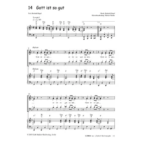 Produktbild des Artikels Gott ist so gut (Noten - Download)