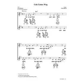 Produktbild des Artikels Geh Gottes Weg (Noten - Download)