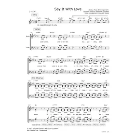 Produktbild des Artikels Say It With Love (Noten - Download)