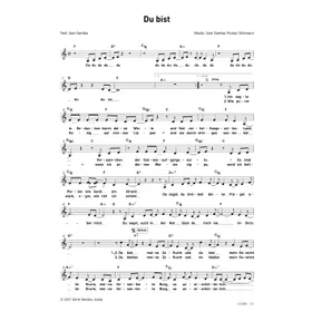 Produktbild des Artikels Du bist (Noten - Download)