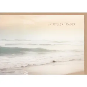 Produktbild des Artikels Faltkarte "In stiller Trauer" (Schreibwaren)