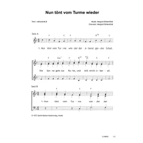 Produktbild des Artikels Nun tönt vom Turme wieder (Noten - Download)