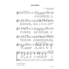 Produktbild des Artikels Jerusalem (Noten - Download)