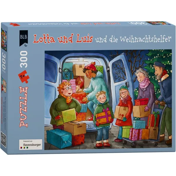 Produktbild des Artikels Lotta und Luis und die Weihnachtshelfer - Puzzle ()