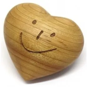 Produktbild des Artikels Handschmeichler Herz "Smiley" ()