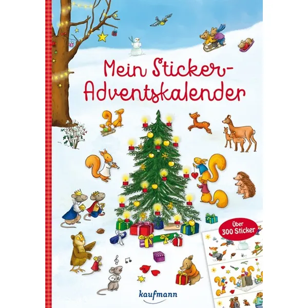 Produktbild des Artikels Mein Sticker-Adventskalender (Buch - Geheftet)