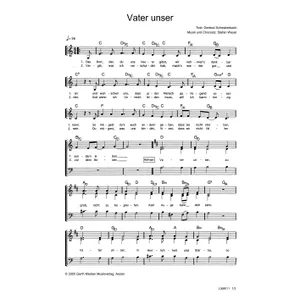 Produktbild des Artikels Vater unser (Noten - Download)