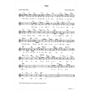 Produktbild des Artikels Holy (Noten - Download)