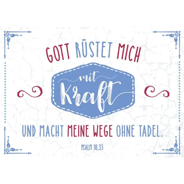Produktbild des Artikels Postkartenserie "Mit Kraft" - 12 Stück (Schreibwaren)