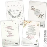 Stimmungsbild zu Faltkartenserie: Geburtstag, 4 Stück