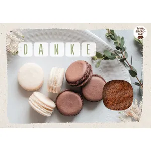 Produktbild des Artikels Schokokarte - Danke (Lebensmittel)
