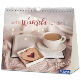 Produktbild des Artikels Gute Wünsche für dich 2027 - Postkartenkalender (Kalender - Spiralbindung)