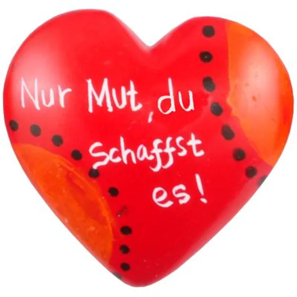 Produktbild des Artikels Handschmeichler-Herz: Nur Mut, du schaffst es! ()