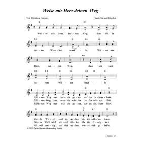 Produktbild des Artikels Weise mir Herr deinen Weg (Noten - Download)