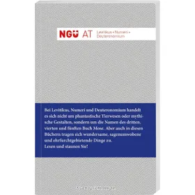 Produktbild des Artikels NGÜ AT: Levitikus + Numeri + Deuteronomium (Bibel - Broschiert)