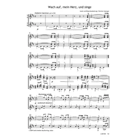 Produktbild des Artikels Wach auf, mein Herz, und singe (Noten - Download)