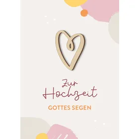 Produktbild des Artikels Faltkarte - Gottes Segen zur Hochzeit (Schreibwaren)