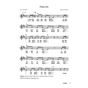 Produktbild des Artikels Preist ihn (Noten - Download)