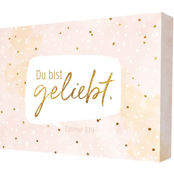 Produktbild des Artikels Du bist geliebt - Wand- und Standbild ()