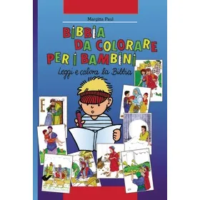 Produktbild des Artikels Kinder-Mal-Bibel - italienisch (Bibel - Paperback)