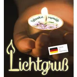 Stimmungsbild zu Lichtgruß "Gute Wünsche zum Geburtstag"