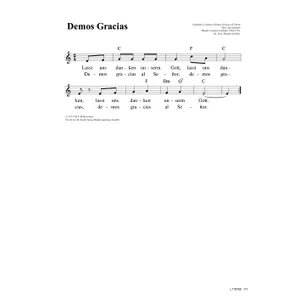 Produktbild des Artikels Demo Gracias (Noten - Download)