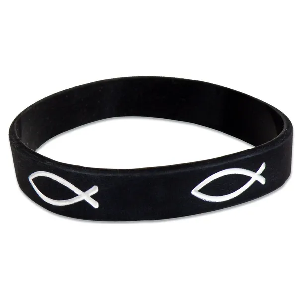 Produktbild des Artikels Gummiband Fisch schwarz ()