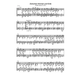 Produktbild des Artikels Zwischen Himmel und Erde (Noten - Download)