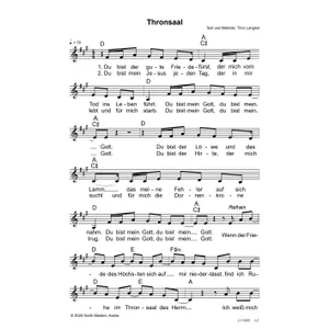 Produktbild des Artikels Thronsaal (Noten - Download)