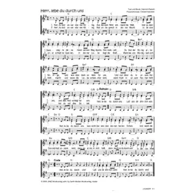Produktbild des Artikels Herr, lebe du durch uns (Noten - Download)