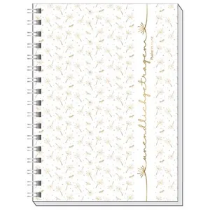 Produktbild des Artikels Memo Block A6: Unendlich getragen  (Gold-Edition) (Schreibwaren - Spiralbindung)